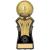 Strike Force Bright Gold Football Trophy 16cm - view 1