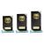 Seismic Black Glass Football Plaque 170mm - view 2