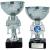 Silver Boot Ball Football Cup 150mm - view 2