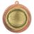 Bronze Super Star Football Medal 60mm - view 1