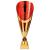 Rising Stars Deluxe Plastic Lazer Cup Gold & Red 295mm - view 1