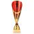 Rising Stars Deluxe Plastic Lazer Cup Gold & Red 325mm - view 1