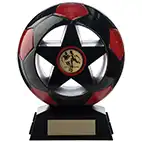 Black Red Nova Focus Ball Star 145mm