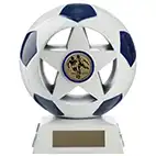 White Blue Nova Focus Ball Star 145mm