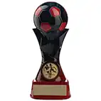 Black Red Nova Astra Ball Star 15cm