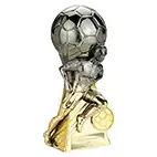 Trailblazer Gunmetal Gold Male Footballer 160mm
