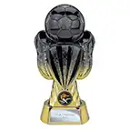 Gold Tournament Boot Ball Trophy 220mm