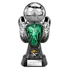 Coloured Boot & Ball Trophy Coloured Boot & Ball Trophy