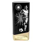 Black Male Prime Football Trophy 160mm