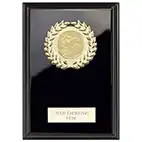 Reward Wreath Black Plaque 125mm Reward Wreath Black Plaque 125mm