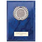 Reward Wreath Blue Plaque 125mm Reward Wreath Blue Plaque 125mm