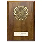 Reward Wreath Walnut Plaque 125mm Reward Wreath Walnut Plaque 125mm