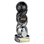Hat-Trick Strike Black Silver Parents Player 190mm
