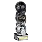 Hat-Trick Strike Black Silver Player of the Match 190mm