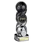 Hat-Trick Strike Black Silver Player Of The Month 190mm Hat-Trick Strike Black Silver Player Of The Month 190mm