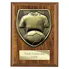 Cobra Wood Football Plaque 125mm Cobra Wood Football Plaque 125mm