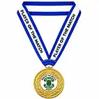 Blue Player Of The Match Ribbon 25mm Blue Player Of The Match Ribbon 25mm