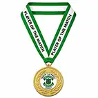 Green Player Of The Match Ribbon 25mm Green Player Of The Match Ribbon 25mm