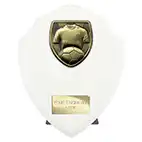 Cobra White Football Shield 175mm