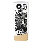 White Female Prime Football Trophy 190mm