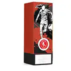 Red Geo Female Footballer Trophy 17cm Red Geo Female Footballer Trophy 17cm