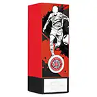Red Geo Male Footballer Trophy 17cm