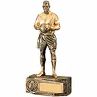 Football Goalkeeper Award Gold 19.5cm