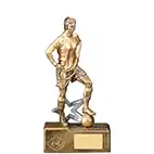 Victorem Female Figure Gold 23cm