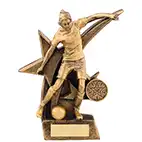 Zodiac Female Figure Gold 17cm