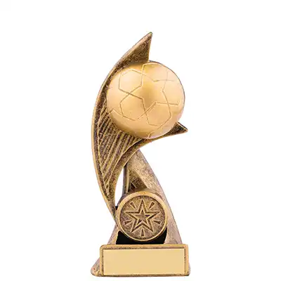 Aura Ball Trophy Gold 15cm