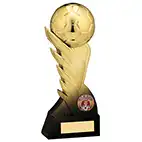Pegasus Metallic Gold Ball Trophy 190mm