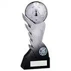 Pegasus Ice Ball Trophy Metallic Silver 165mm