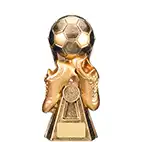 Gravity Boot and Ball Award Gold 22cm