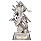 Focus Male Footballer Silver 190mm