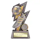 Strike Bolt Boot Ball Trophy 17cm Strike Bolt Boot Ball Trophy 17cm