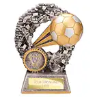 Blast Out Football Trophy 120mm
