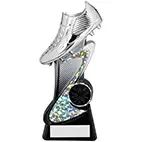 Metallic Silver Blitz Boot 175mm