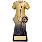 Metallic Gold Shirt Boot 165mm