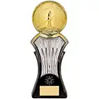 Strike Force Gold Silver Football Trophy 25cm