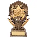 Player Of The Year Gold Allstars 145mm Player Of The Year Gold Allstars 145mm