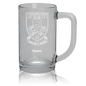 Sheffield Wednesday FC Glass Tankard