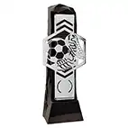 Black Silver Henge Football Hex 23cm Black Silver Henge Football Hex 23cm