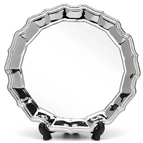 Silver Chippendale Salver 255mm