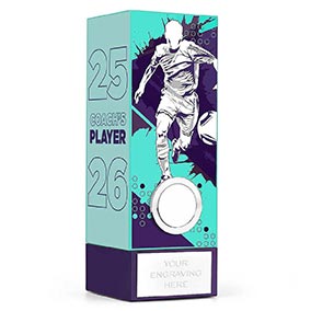 Teal Geo Male Coach's Player