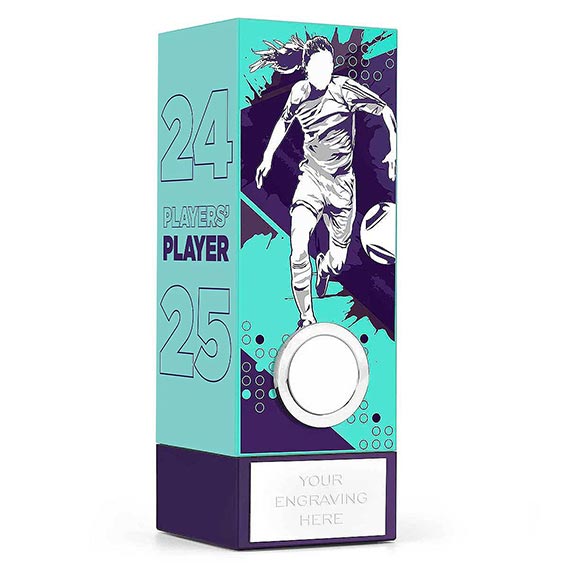 Teal Geo Female Players' Player