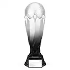 Satin White Tower Football 19cm