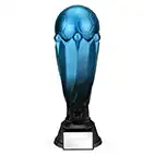 Satin Blue Tower Football 19cm