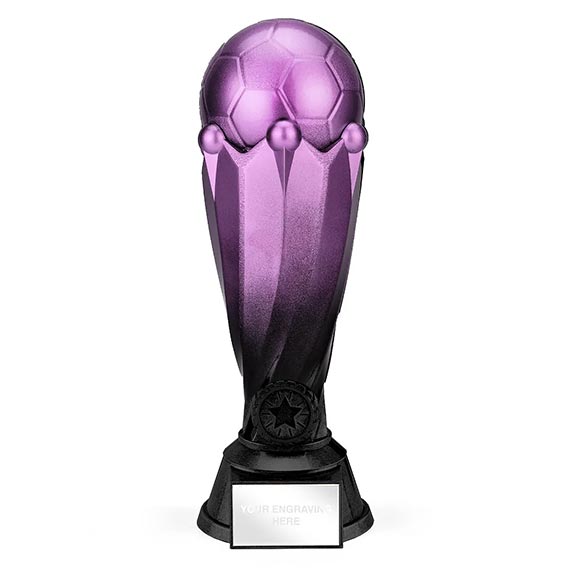 Satin Pink Tower Football 19cm