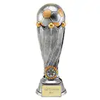 Antique Silver Tower Football 27cm