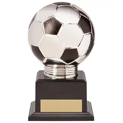 Silver/Black Valiant Legend Football Award 145mm